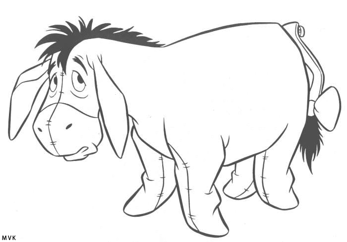winnie de poeh - eyore001